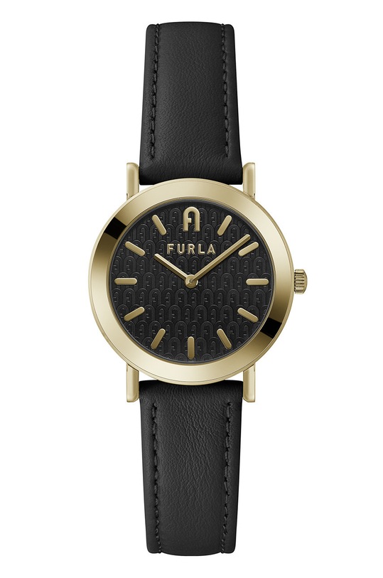 Furla Zegarek czarny WW00007008L2