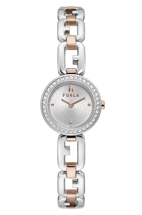 Hodinky Furla stříbrná WW00015006L5