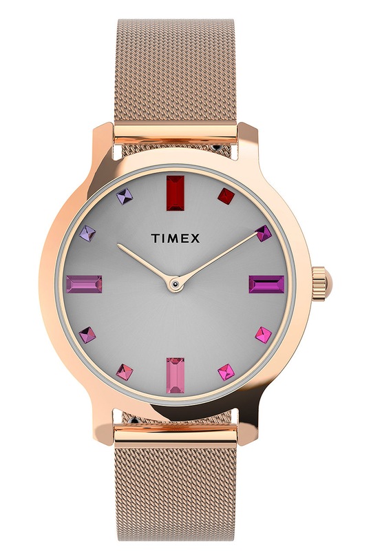 Timex zegarek TW2U87000 Transcend srebrny TW2U87000