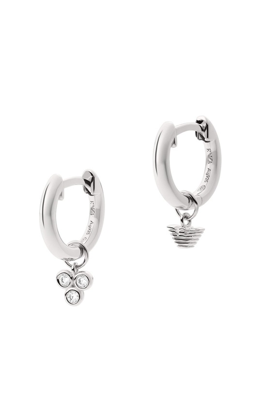 Emporio Armani - Náušnice stříbrná EG3487040
