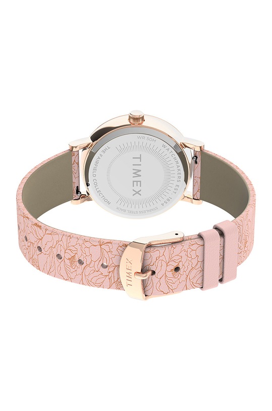 Timex zegarek TW2U40500 Fairfield Floral TW2U40500 różowy