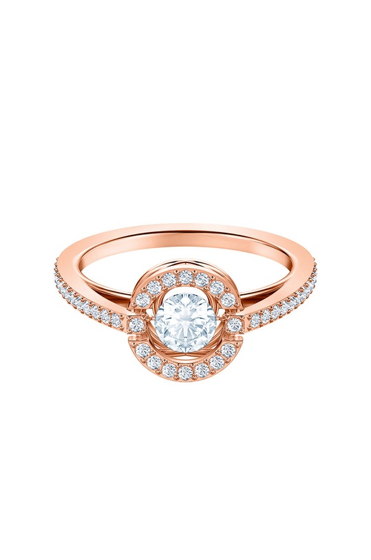 Swarovski - Pierścionek SPARKLING DC 5482703 złoty 5482703