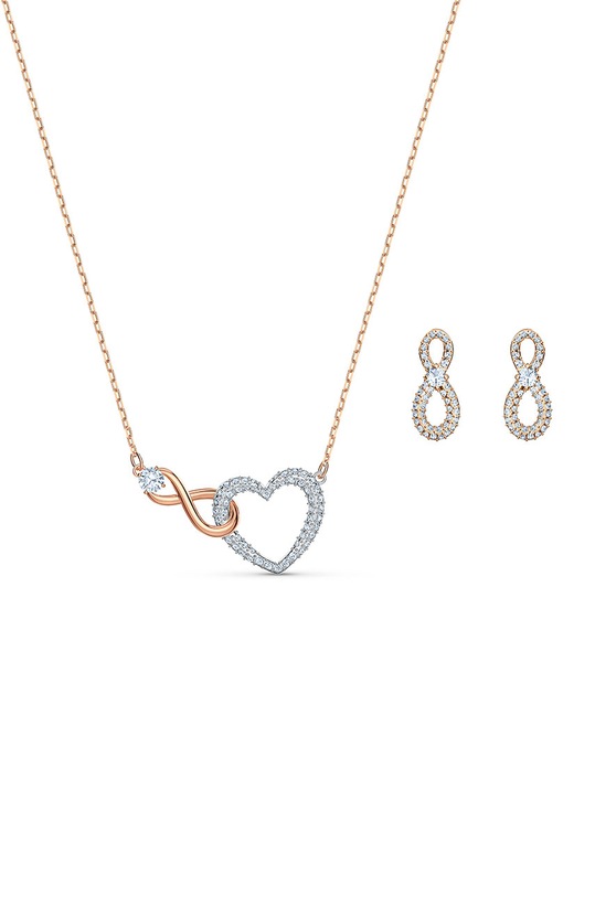 Swarovski - Naszyjnik i kolczyki SWA INFINITY 5521040 multicolor 5521040