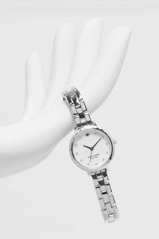Hodinky Kate Spade strieborná KSW1554