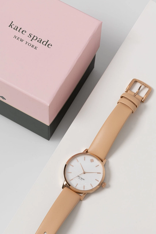 Doplnky Hodinky Kate Spade KSW1403 béžová