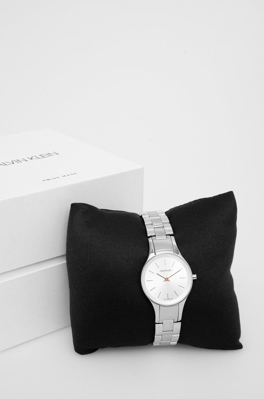 Doplňky Hodinky Calvin Klein K4323185 stříbrná