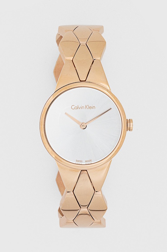 Calvin Klein Zegarek K6E23646 złoty K6E23646
