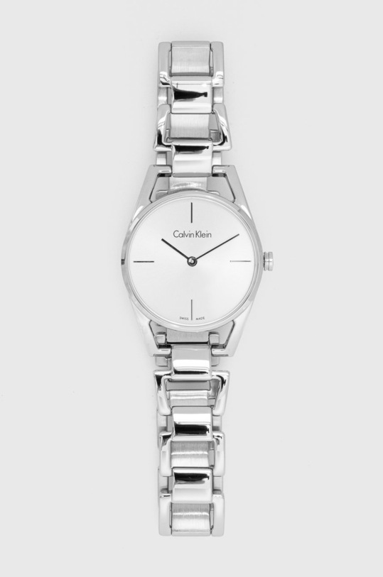 Hodinky Calvin Klein stříbrná K7L23146