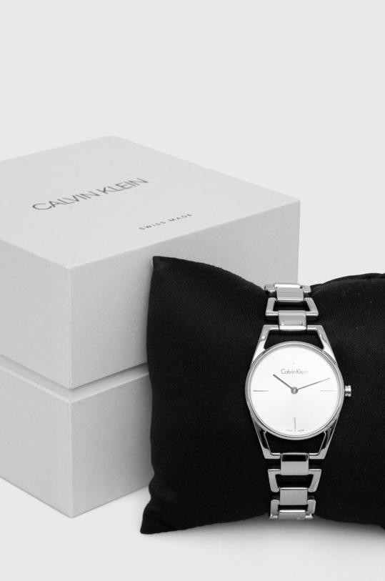 Doplňky Hodinky Calvin Klein K7L23146 stříbrná