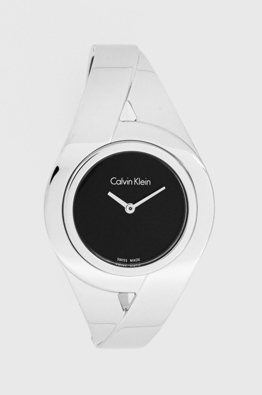 Hodinky Calvin Klein stříbrná K8E2M111