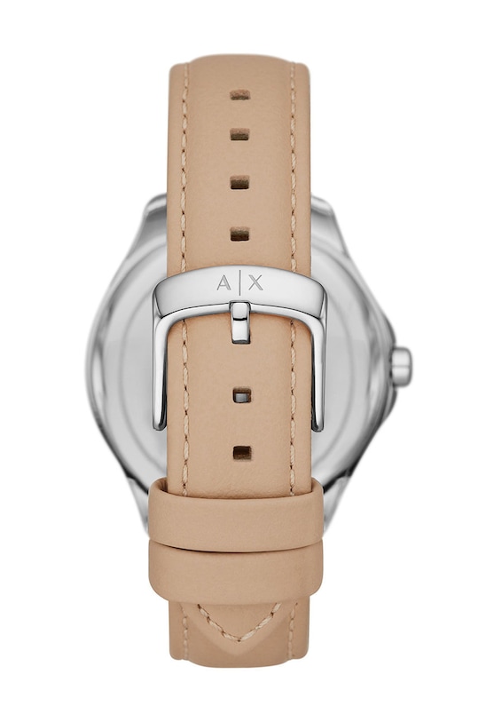 Akcesoria Armani Exchange Zegarek AX5259 AX5259 beżowy
