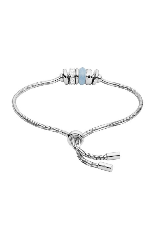 Fossil - Βραχιόλι JF03354040 ασημί AA00