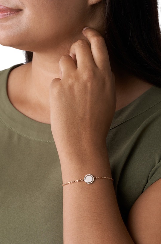 Akcesoria Fossil - Bransoletka JF02662791 JF02662791 złoty