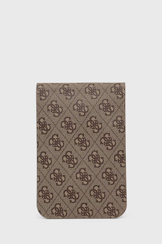 Guess Pokrowiec na telefon GUWBG4GFBR brązowy AA00