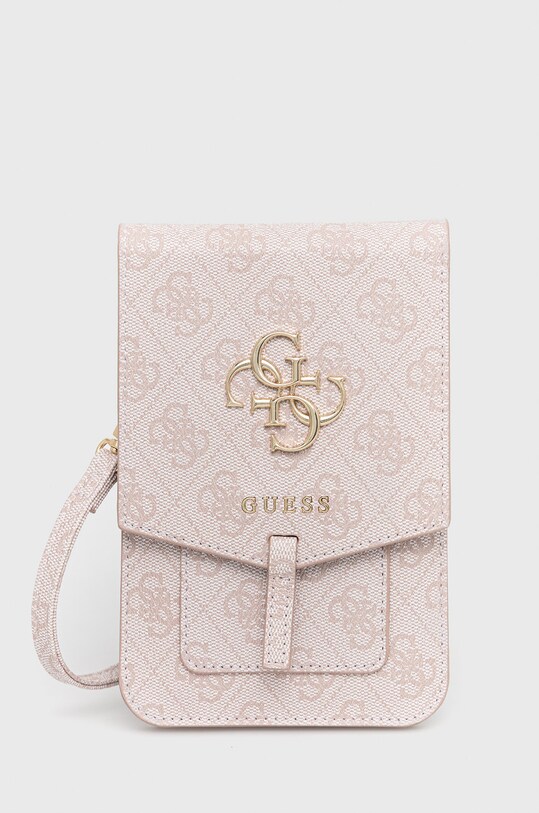 Guess - Etui pentru telefon pentru telefon roz GUWBG4GFPI