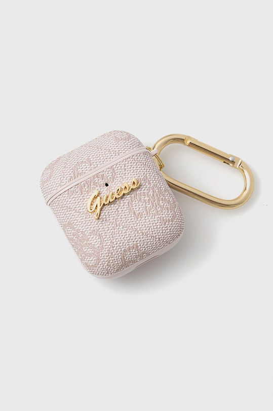 Guess Pokrowiec na Airpods AirPods 1/2 cover różowy GUA24GSMP