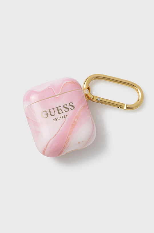Guess Pokrowiec na Airpods różowy GUA2UNMP
