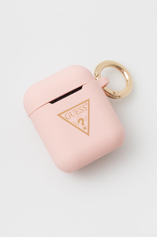 Guess Pokrowiec na Airpods różowy GUACA2LSTLPI