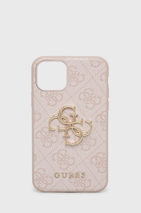 Guess Etui na telefon iPhone 11 Pro na telefon różowy GUHCN584GMGPI