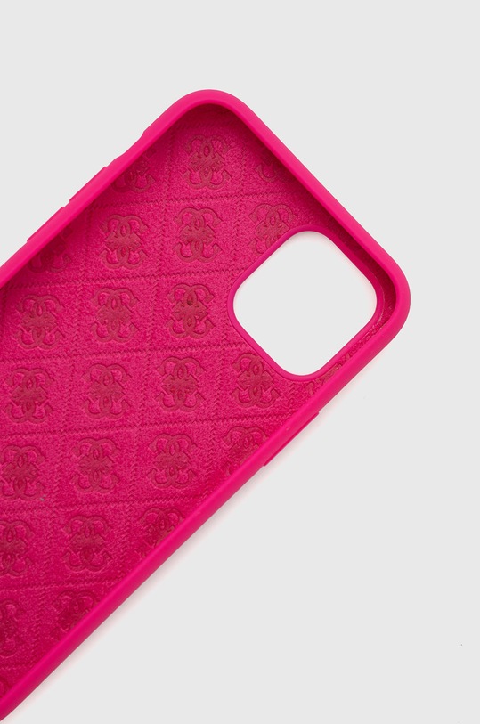 Guess Etui na telefon iPhone 11 Pro GUHCN58LS4GFU różowy AA00