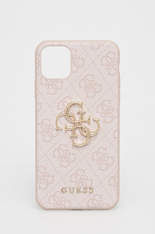 Guess Etui na telefon iPhone 11ProMax na telefon różowy GUHCN654GMGPI