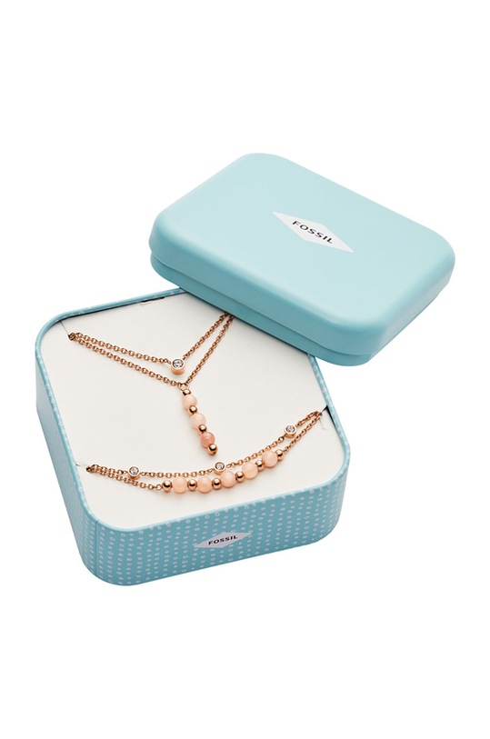 Fossil - Náhrdelník a náramok zlatá JF03529791