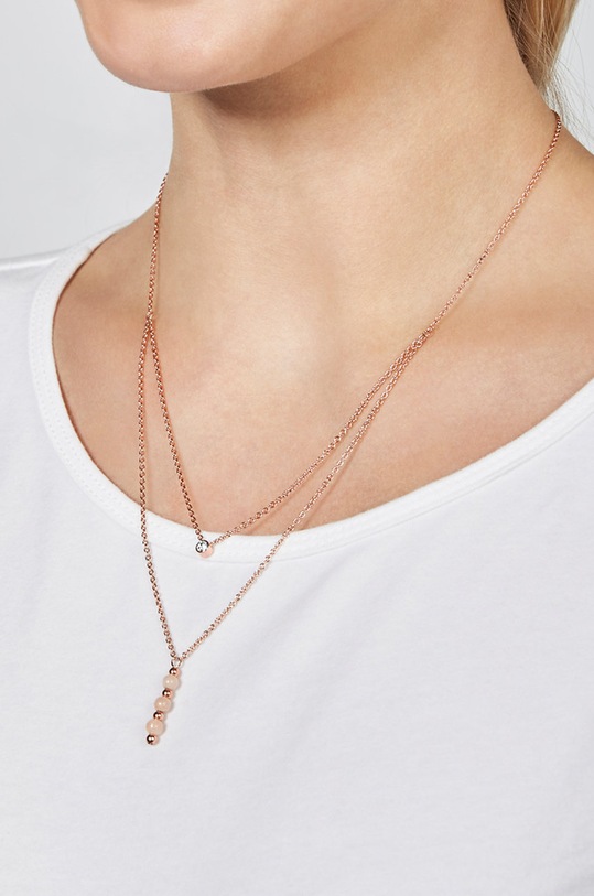 Fossil - Náhrdelník a náramok JF03529791 zlatá