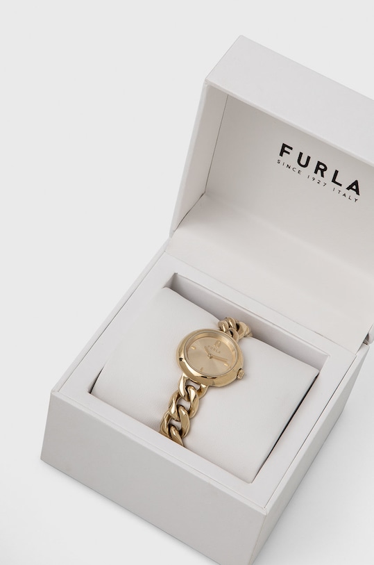 Akcesoria Furla Zegarek WW00019004L2 złoty