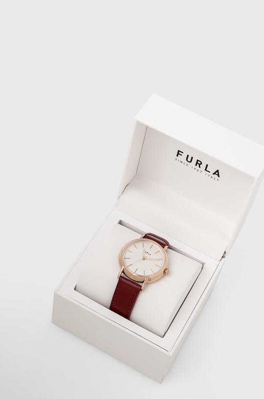 Akcesoria Furla Zegarek WW00023002L3 czerwony