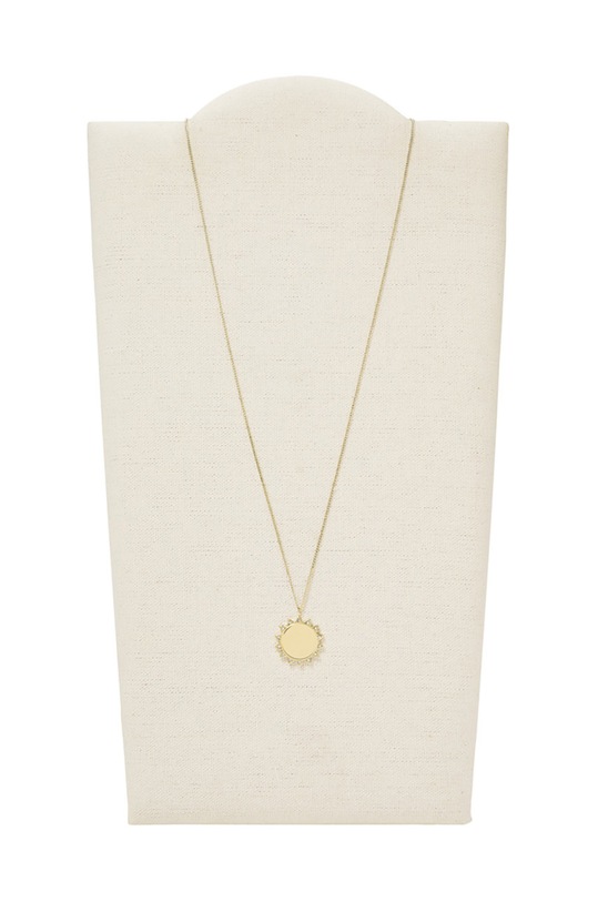 Fossil - Κολιέ JF03380710 χρυσαφί AA00