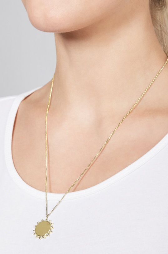 Αξεσουάρ Fossil - Κολιέ JF03380710 χρυσαφί