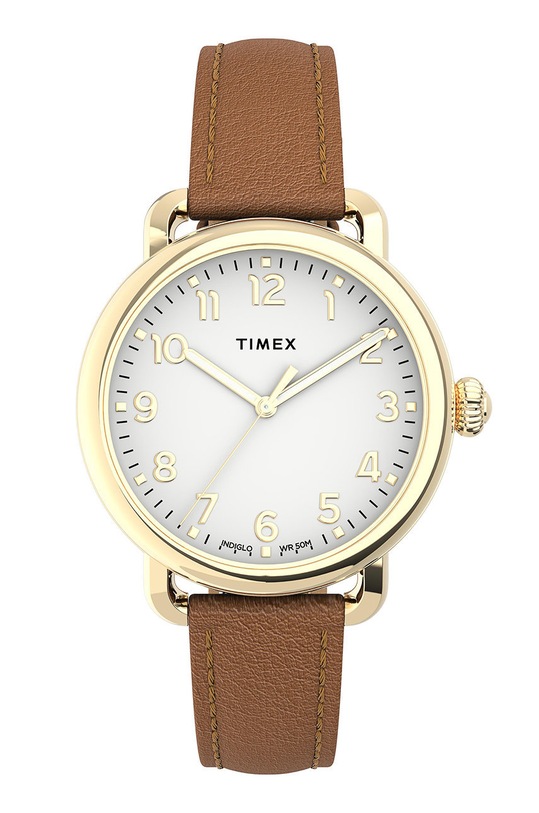 Hodinky Timex TW2U13300 zlatá TW2U13300