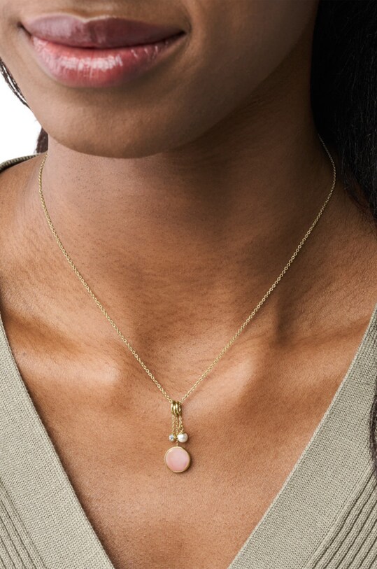 Аксесоари Колие Fossil JF03955710 злато