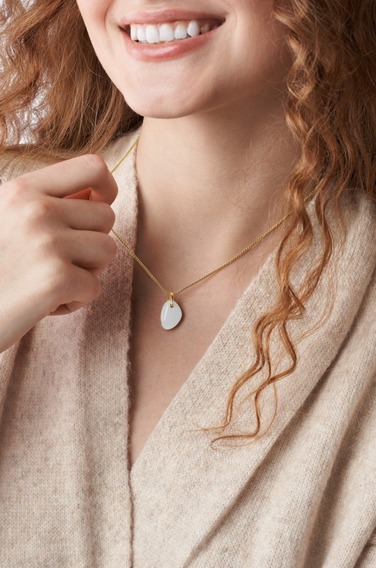 Doplňky Náhrdelník Skagen SKJ1552710 zlatá