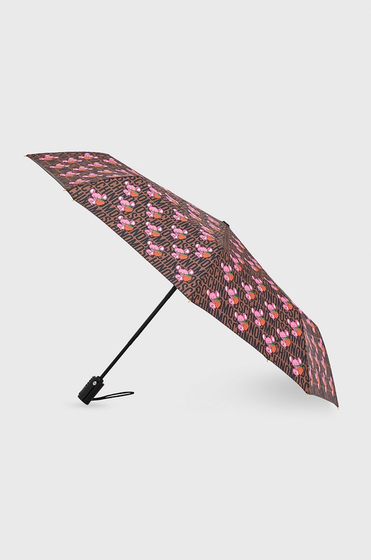 Moschino parasol brązowy 8892.brownmulti