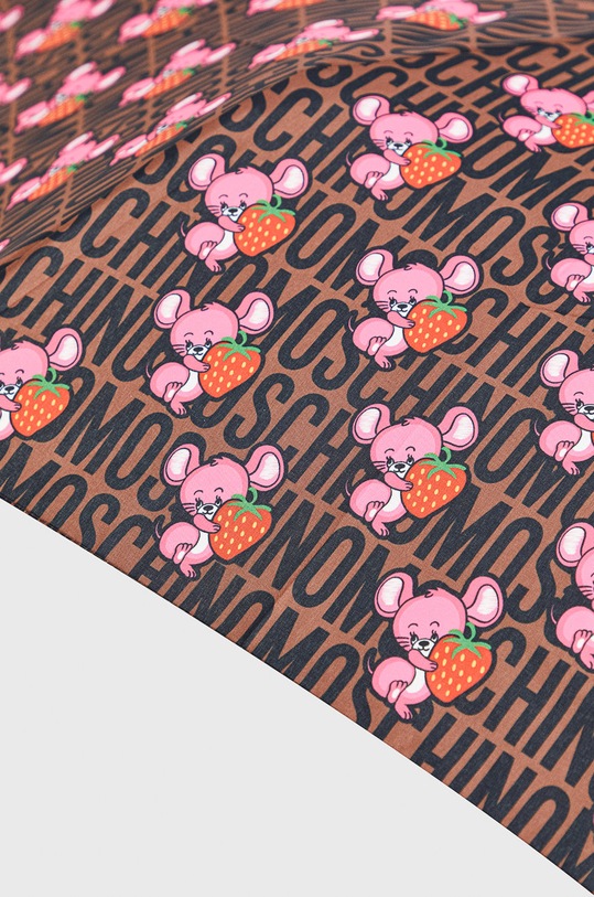Moschino parasol 8892.brownmulti brązowy AA00