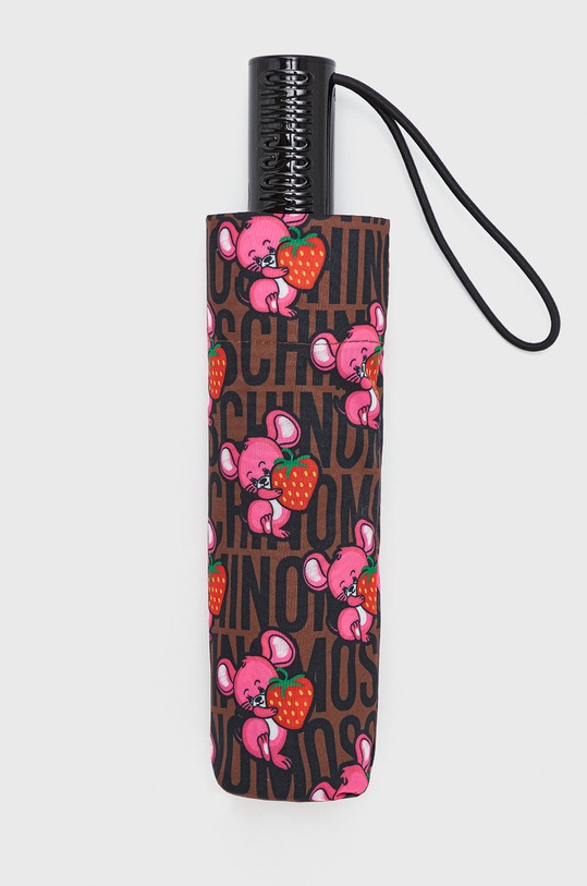Akcesoria Moschino parasol 8892.brownmulti brązowy