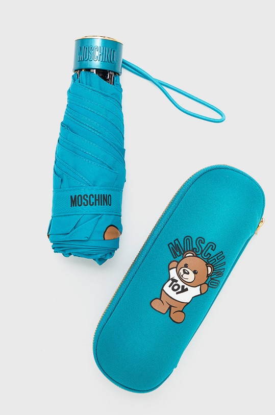 Moschino parasol turkusowy 8351.peacock