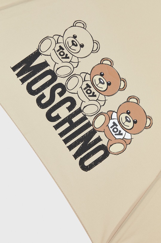 Deštník Moschino 8061.darkbeige. béžová AA00