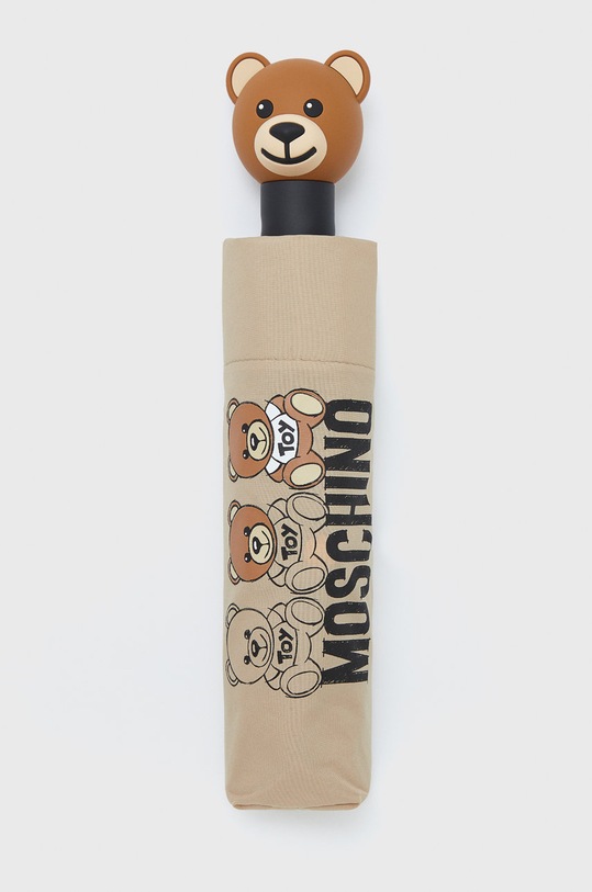 Doplňky Deštník Moschino 8061.darkbeige. béžová