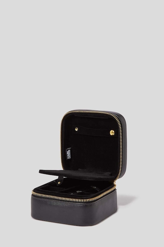 Karl Lagerfeld pudełko podróżne na biżuterię 225W3919 225W3919 czarny AA00
