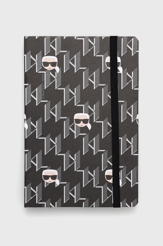 Karl Lagerfeld notes i długopis 225W3920 czarny AA00