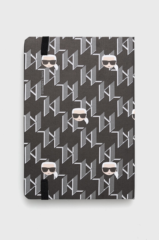 Karl Lagerfeld notes i długopis czarny 225W3920
