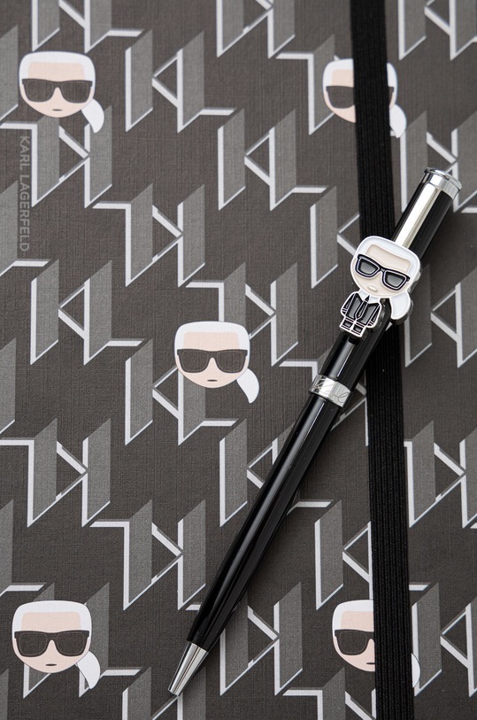 Karl Lagerfeld notes i długopis 225W3920 czarny