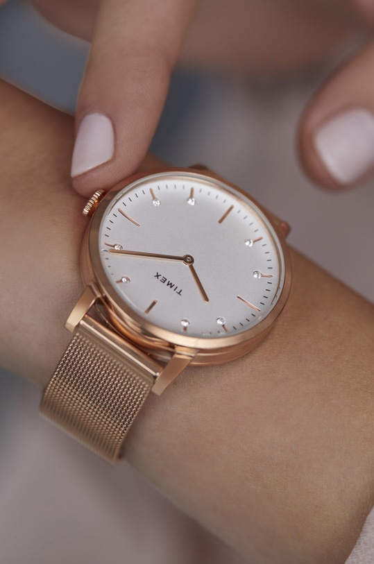 Hodinky Timex Tw2v37100 Midtown TW2V37100 zlatá AA00