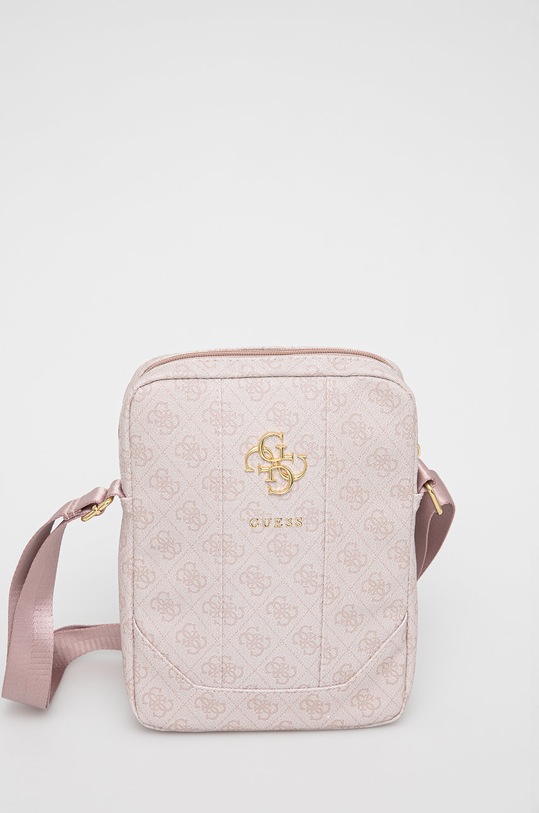 Ledvinka Guess Torba 10 nášivka růžová GUTB10G4GFPI