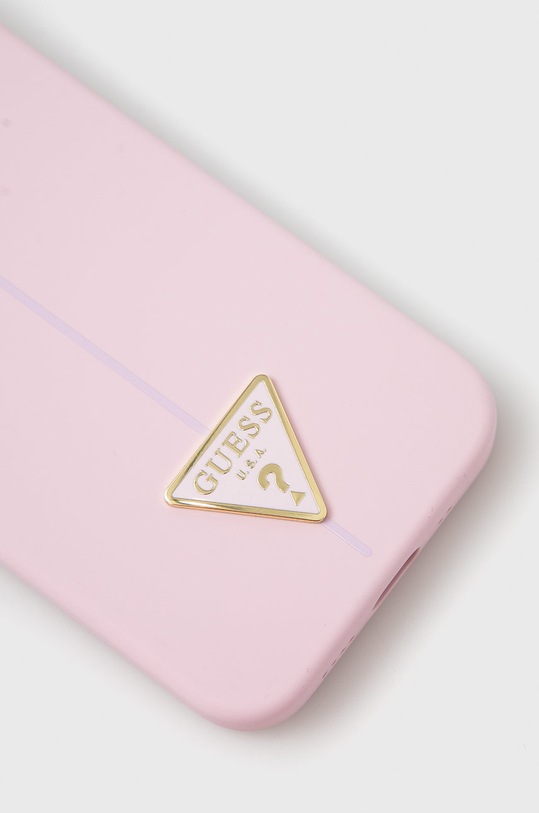 Guess etui na telefon iPhone 13 mini 5,4 GUHCP13SSLTGU różowy AA00