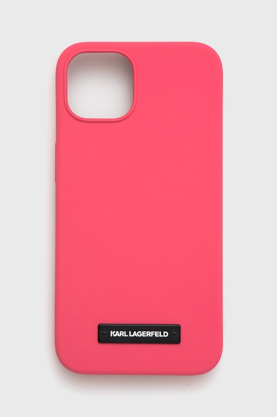 Karl Lagerfeld etui na telefon iPhone 13 6,1 KLHCP13MSLMP1PI na telefon różowy KLHCP13MSLMP1PI