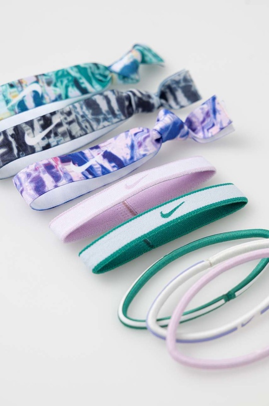Λαστιχάκια μαλλιών Nike 9-pack N.000.3537.510 μωβ AA00