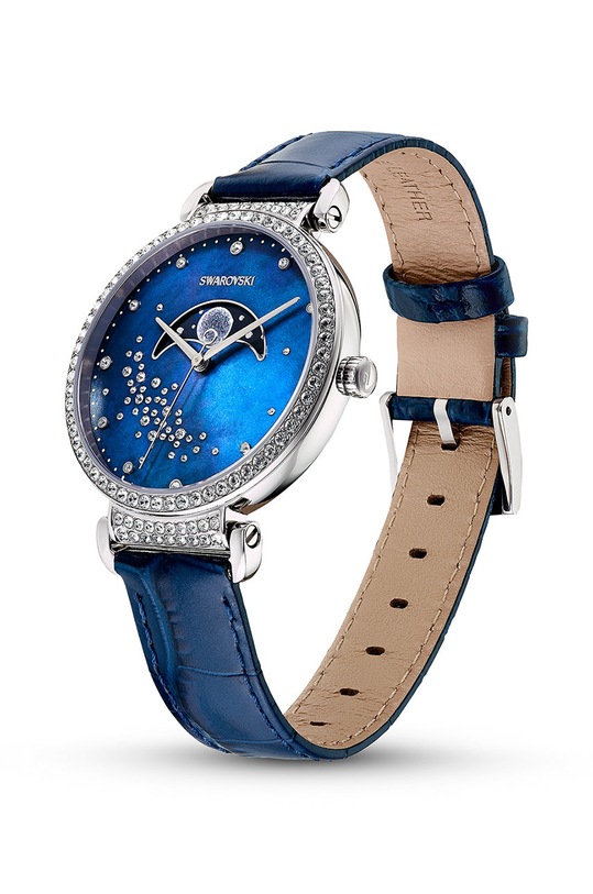 Swarovski zegarek 5613320 PASSAGE MOON PHASE 5613320 granatowy AA00